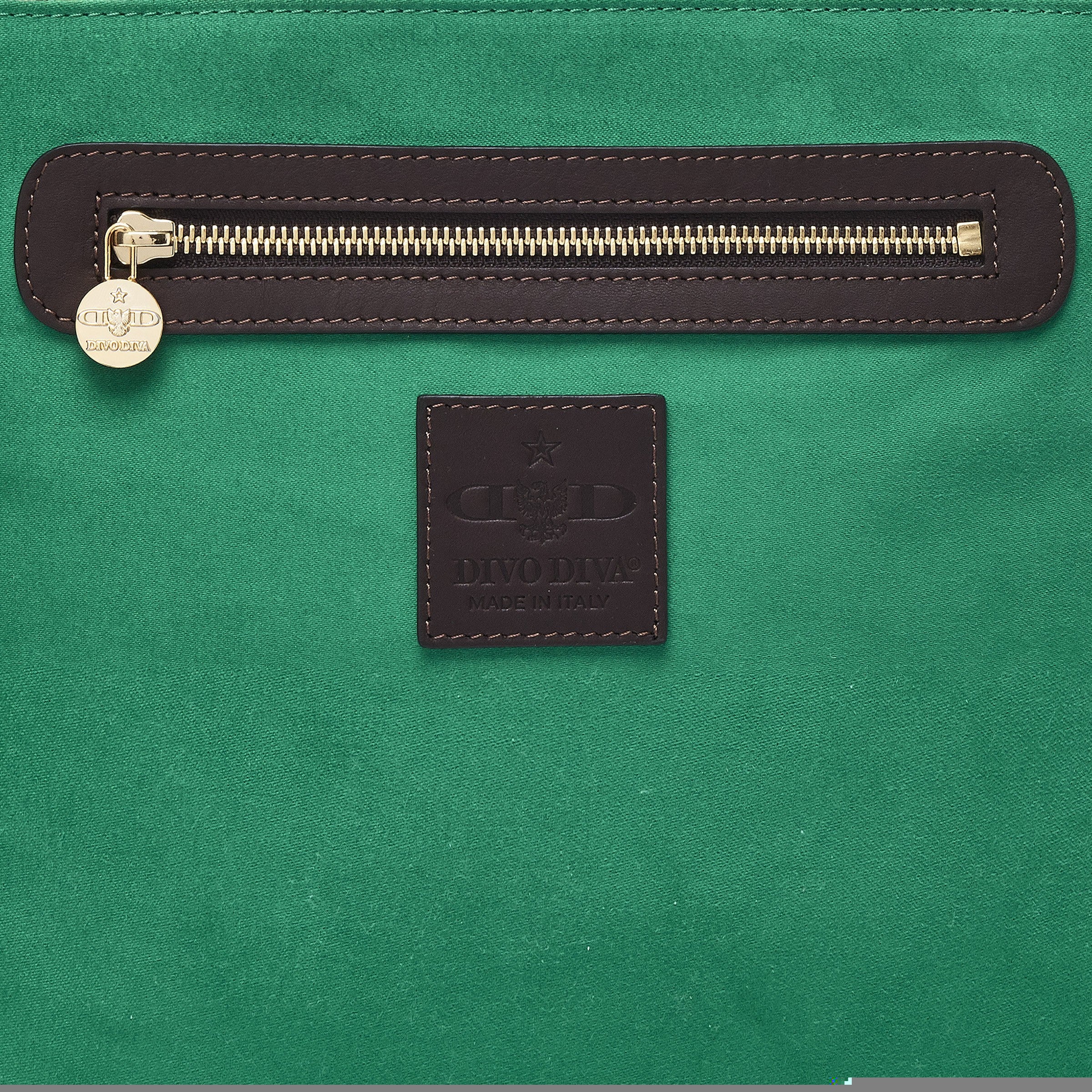 Antibes Borsa shopping piccola con zip e catene in Nylon con Disegno Gambling Multicolor Nero/Cacao